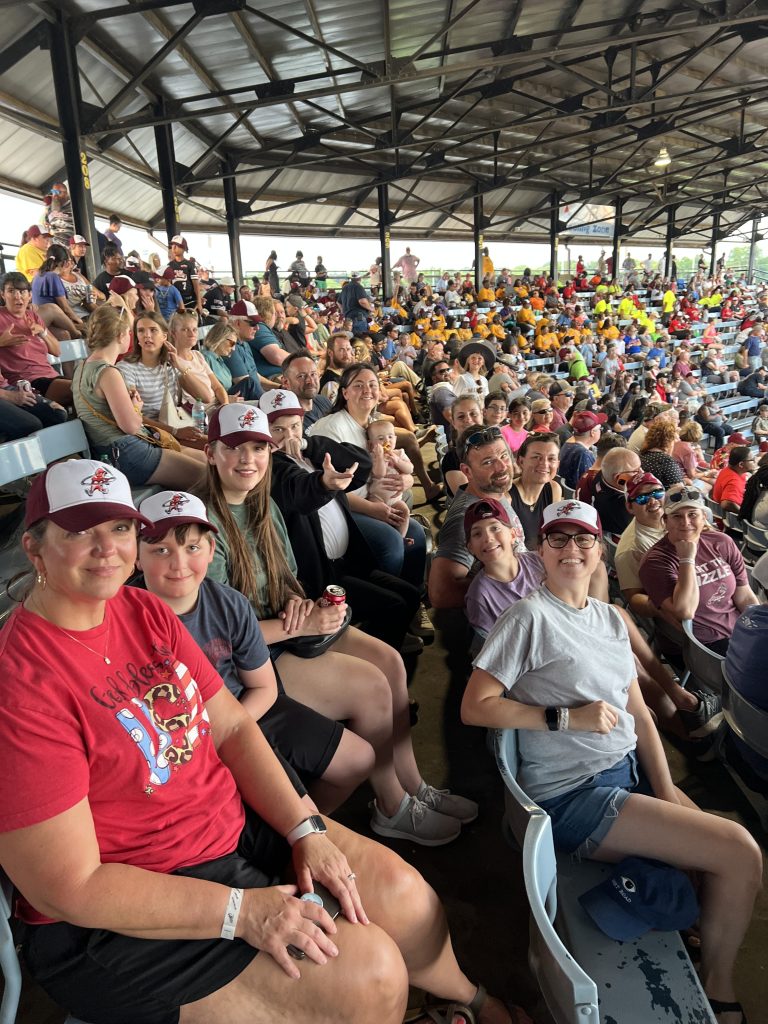 group at Macon Bacon game
